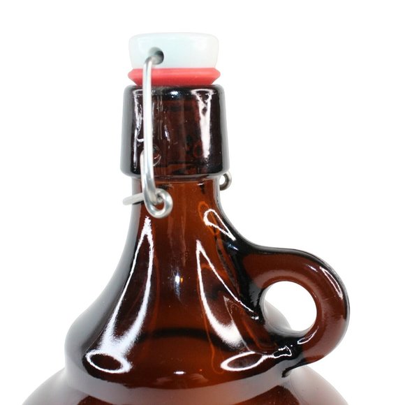 Moonraker Brewing Company 64 Fl Oz Growler Jug Auburn California Flip Top Jug - Picture 7 of 12